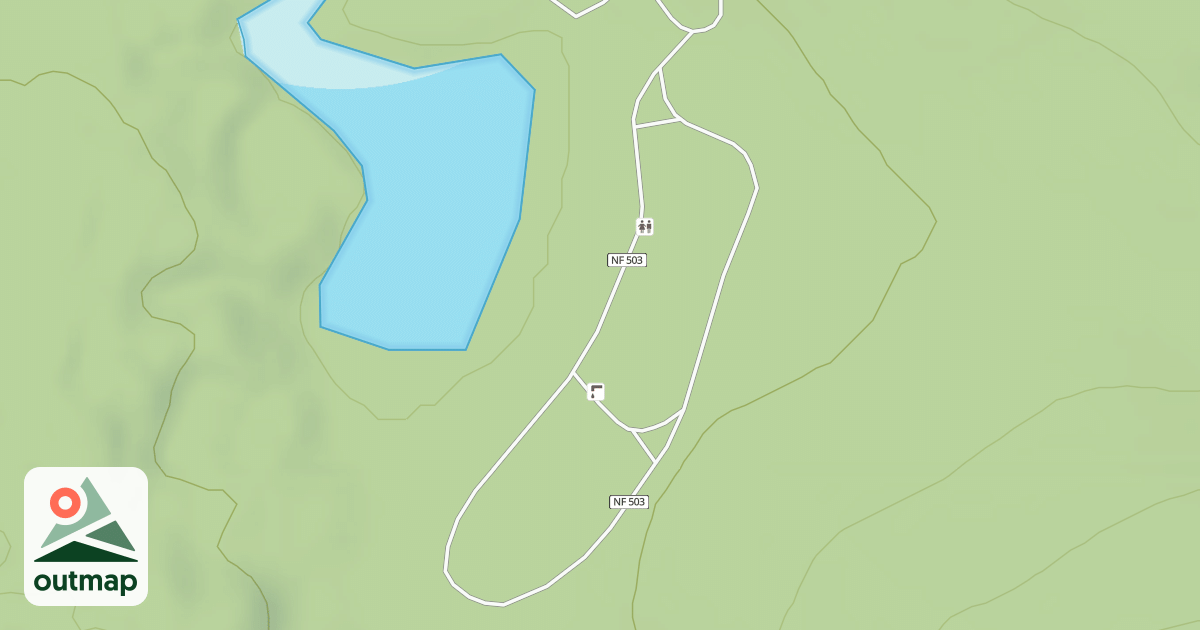 Map of ELK LAKE TRACT K REC