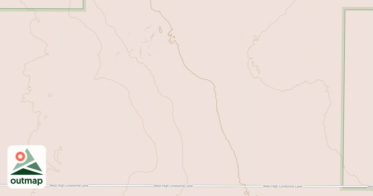 Map of POTATO SPRINGS