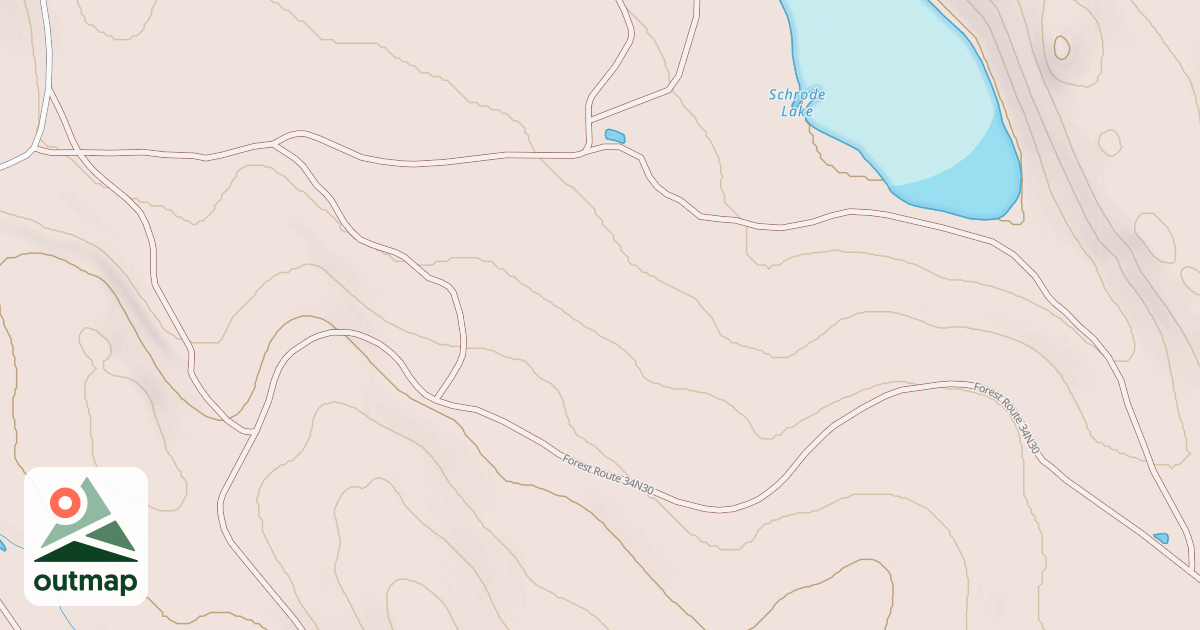 Map of CORDER RES SOUTH