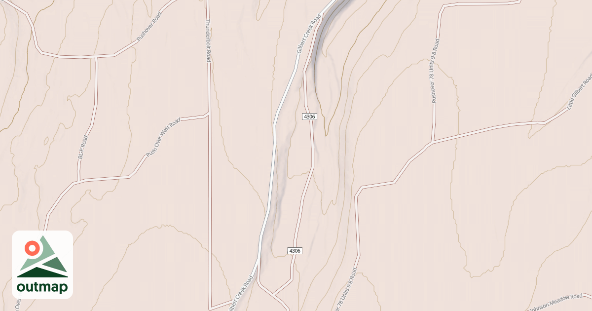 Map of GILBERT CREEK ATV TRAIL