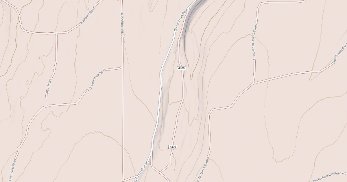 Map preview of GILBERT CREEK ATV TRAIL