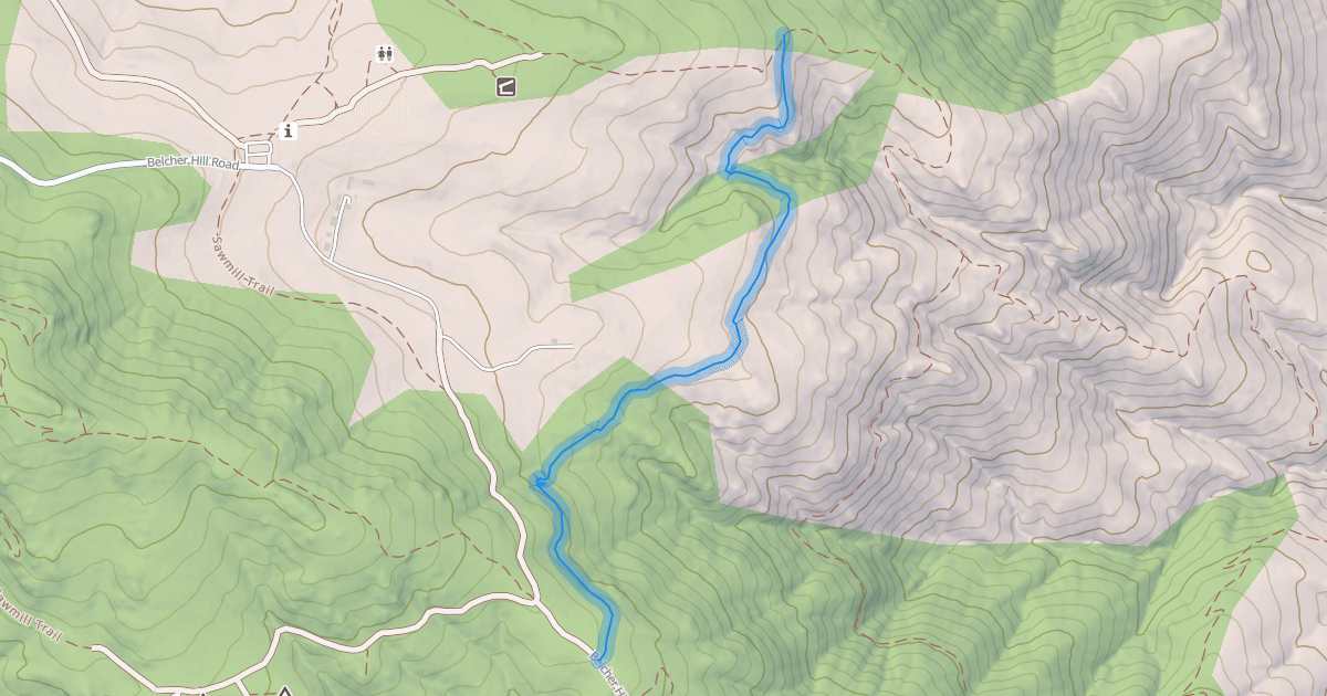 Map preview of Maverick Trail