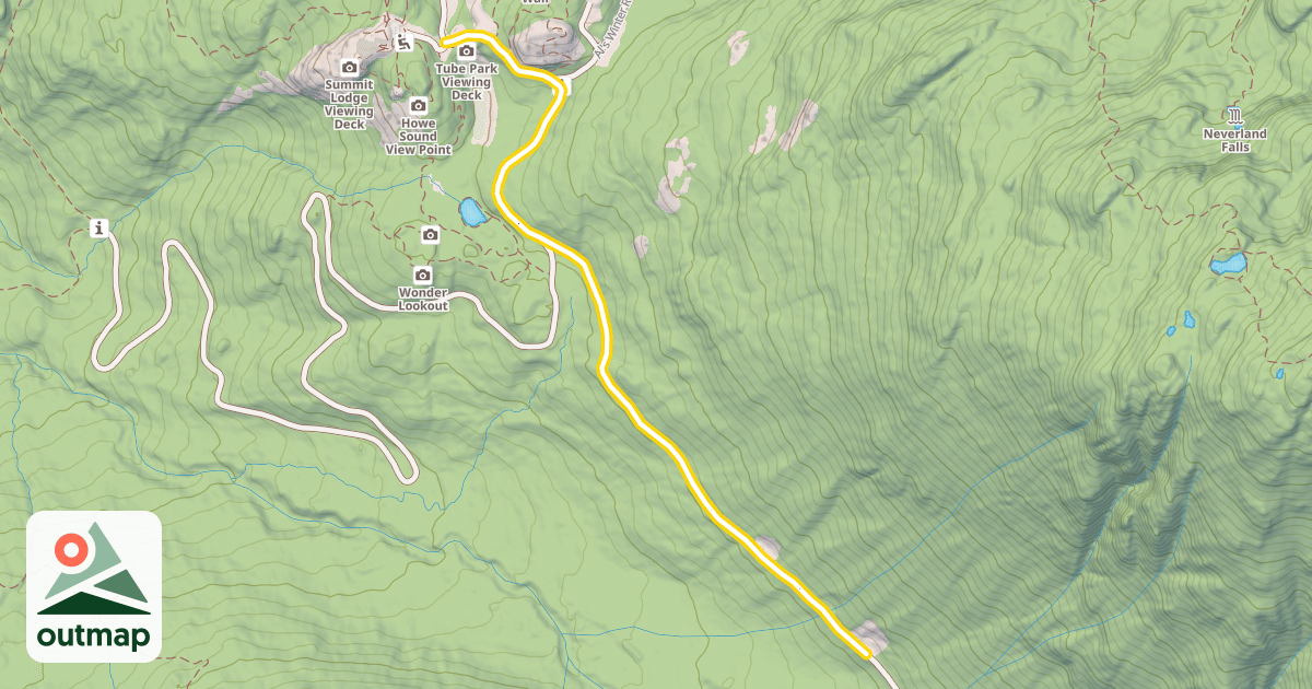 Map of Shannon Creek Road