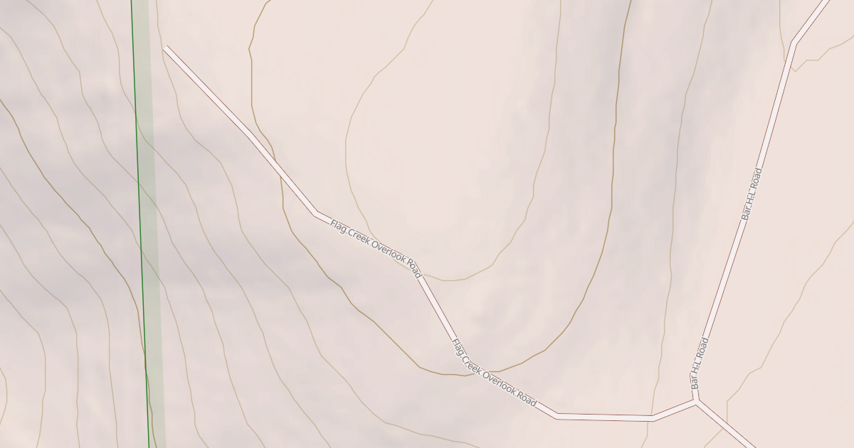 Map preview of FLAG CREEK OVERLOOK