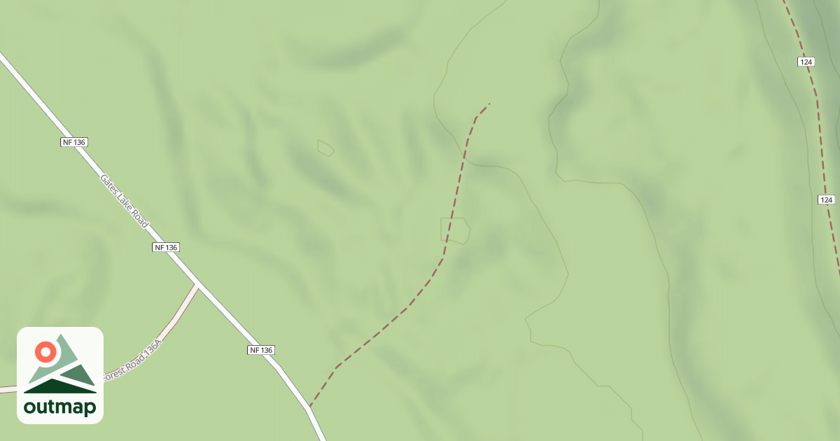 Map of FR 136W