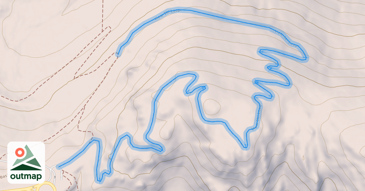 Map of View-Ski Loop