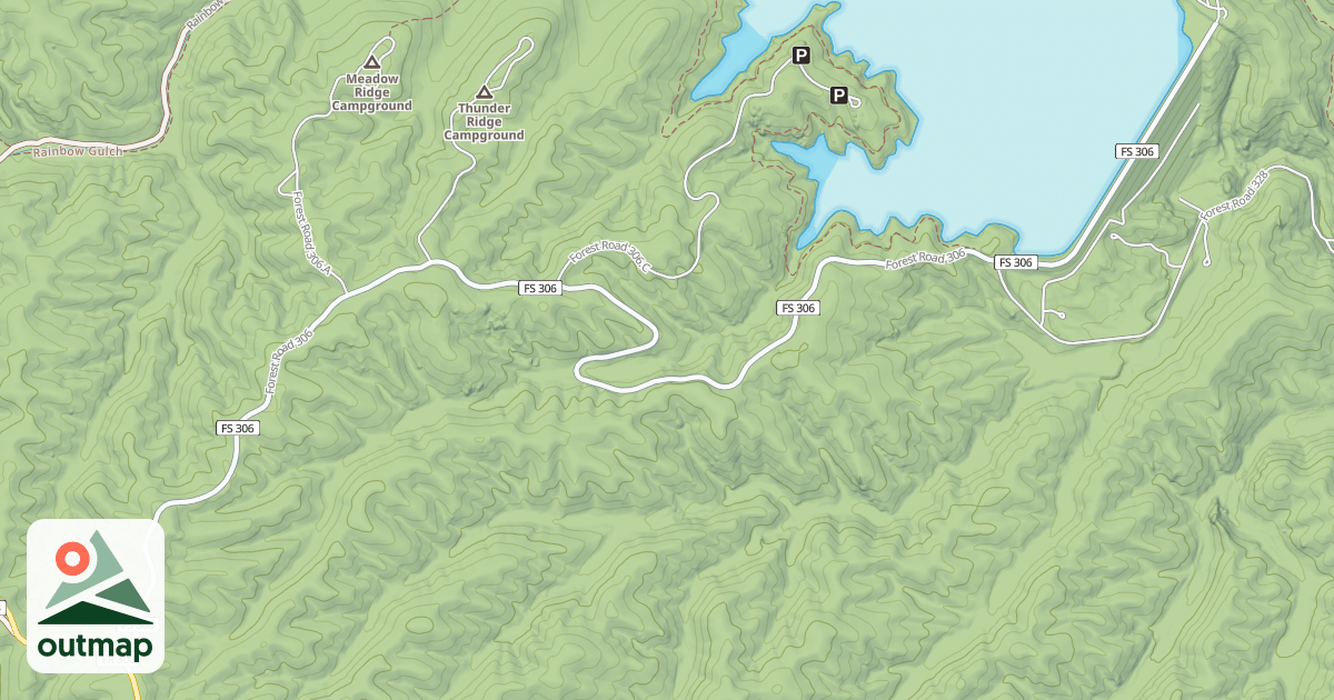 Map of LAKE CIRCLE DRIVE