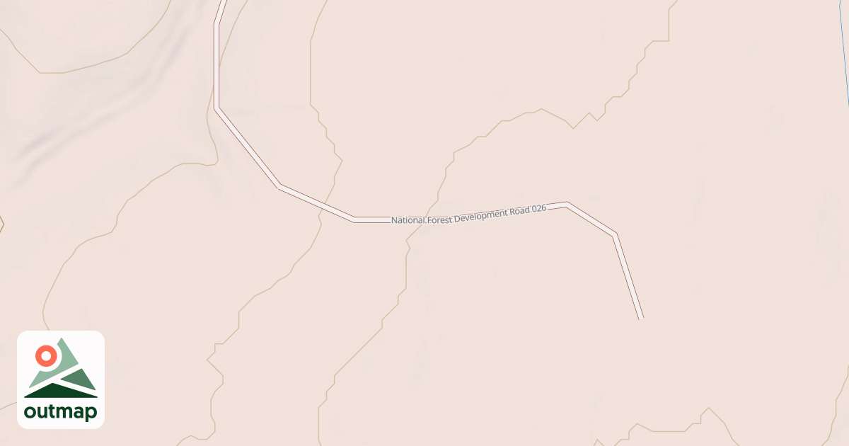 Map of USFS National Forest System Roads {728AE2E0-96B1-46C6-AD99-37B896F5BFE1}