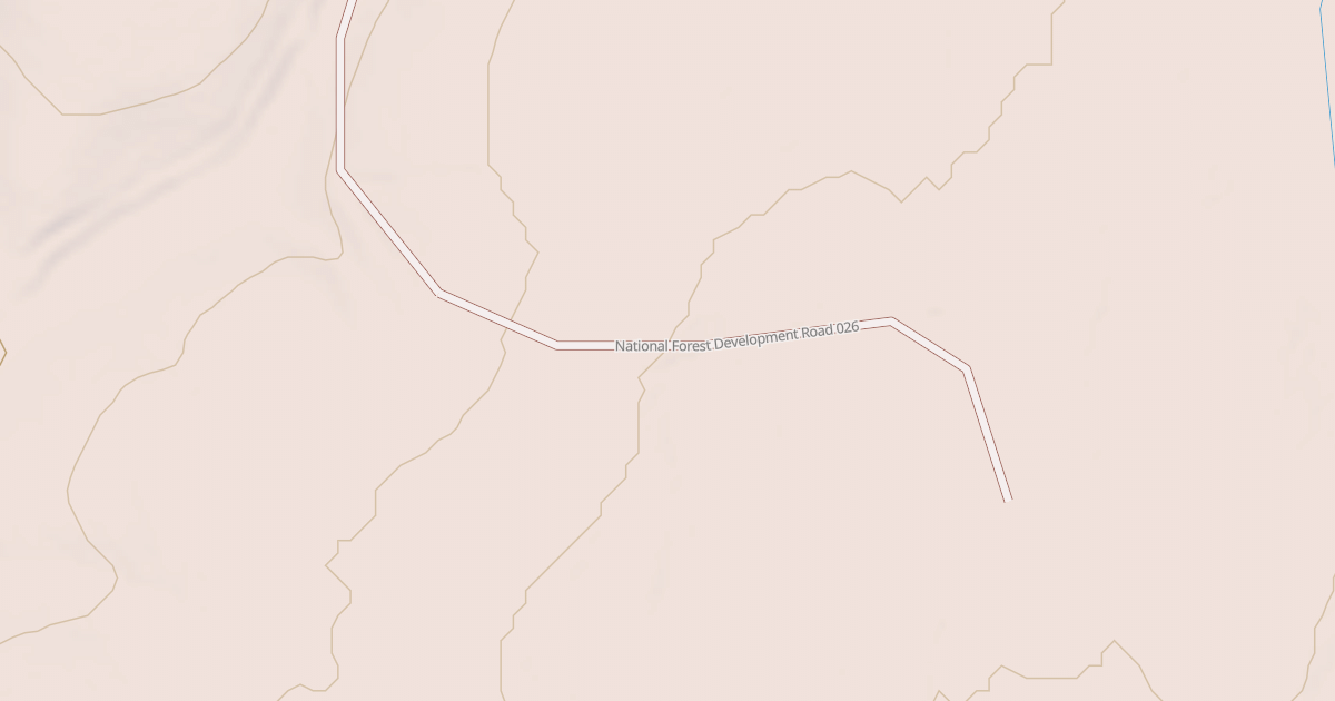 Map preview of USFS National Forest System Roads {728AE2E0-96B1-46C6-AD99-37B896F5BFE1}