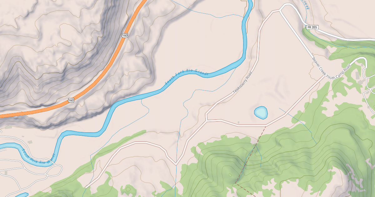Map preview of TEWKSBERRY