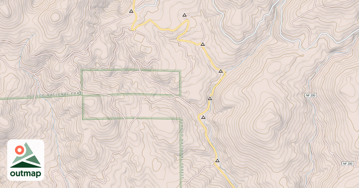 Map of USFS Motor Vehicle Use Map Roads {57FDAB2B-4CF9-4F14-B4CB-A5AB51DD055F}