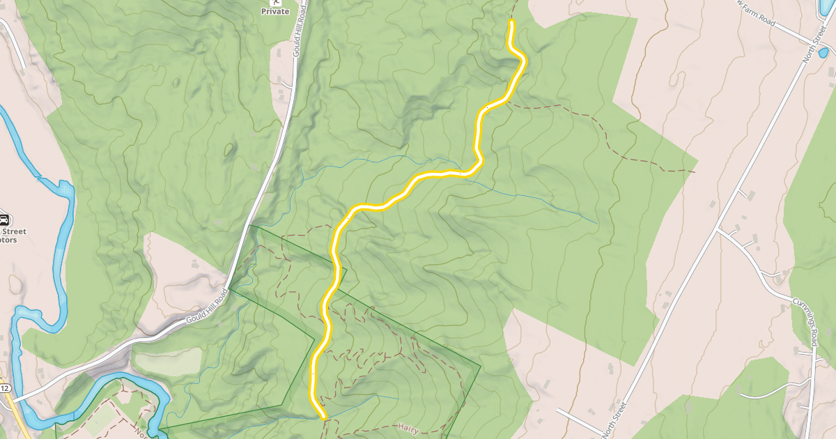Map preview of Sparrow Farm Trail