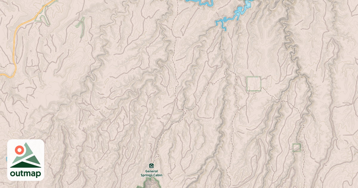 Map of BATTLEGROUND RIDGE