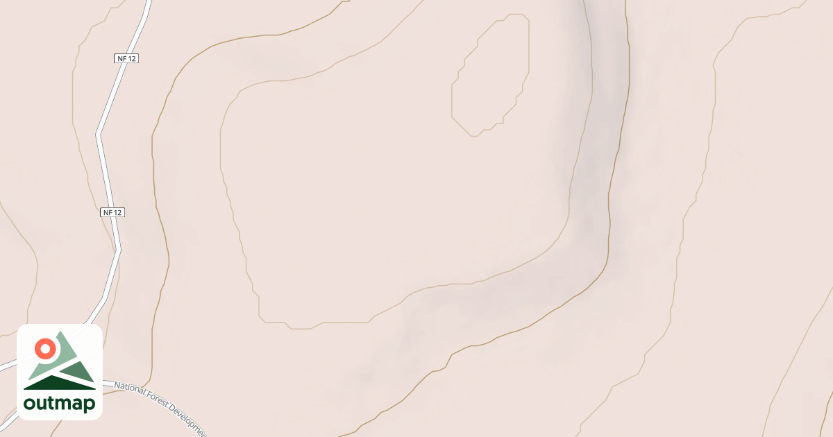 Map of USFS Motor Vehicle Use Map Roads {758CEE52-29FC-48C2-8899-DEA9E3D9535E}