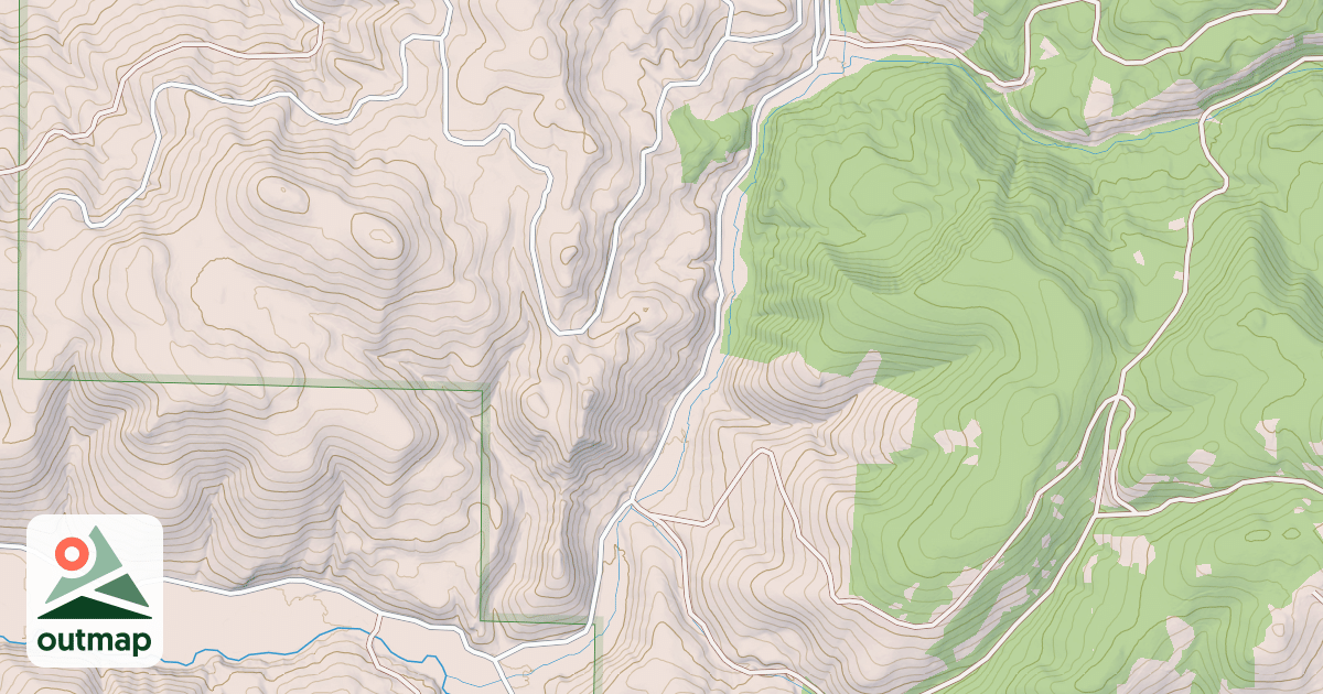 Map of USFS National Forest System Roads {4379A7C6-8989-4EED-80A7-5B47AAB5EF2A}