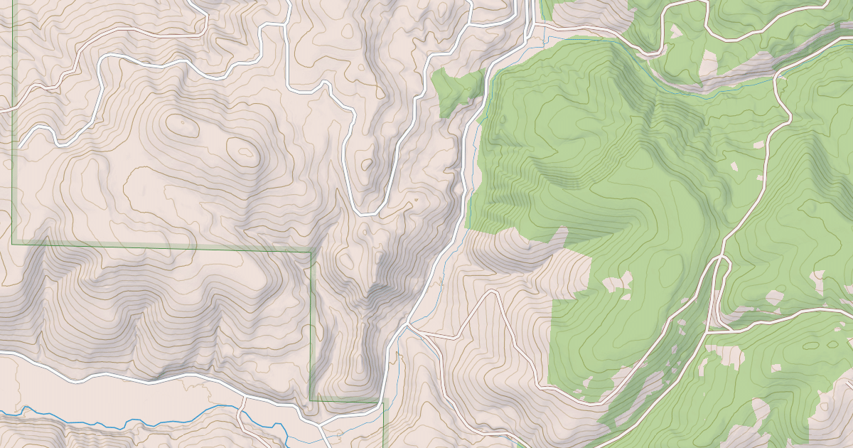 Map preview of USFS National Forest System Roads {4379A7C6-8989-4EED-80A7-5B47AAB5EF2A}
