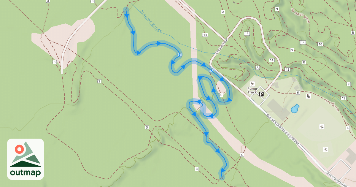 Map of 7 Autobus