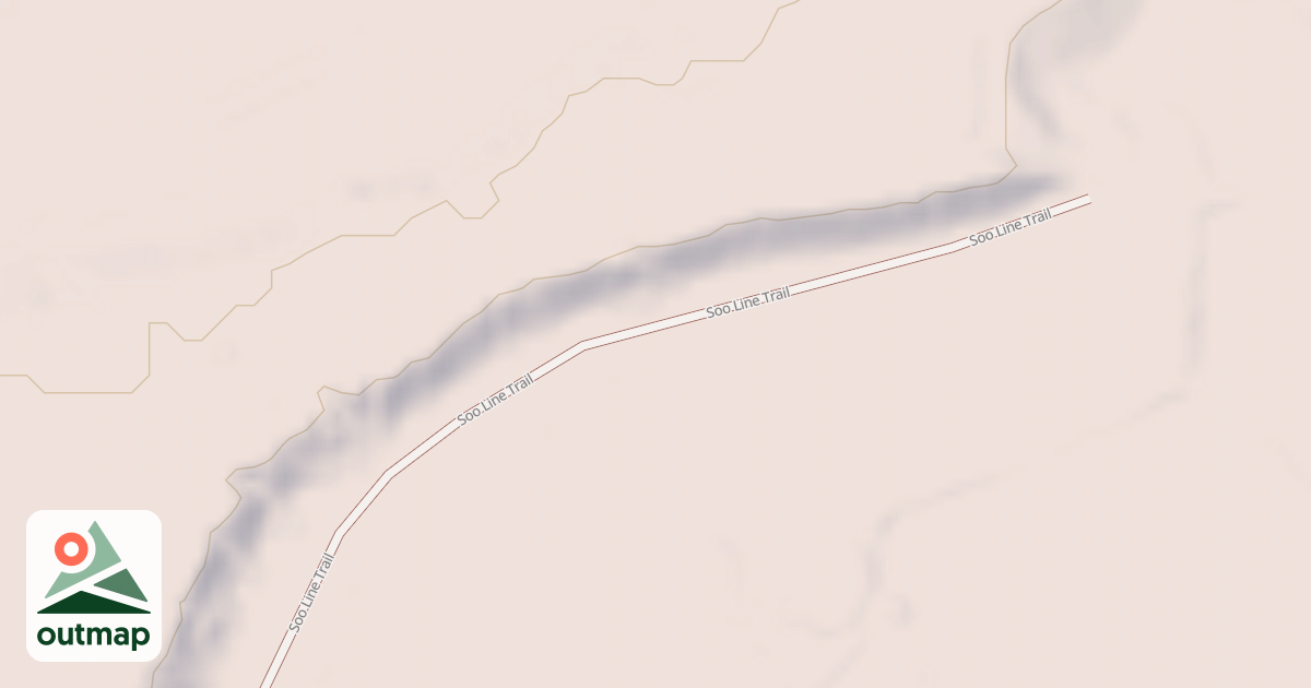 Map of Soo Pits Trails