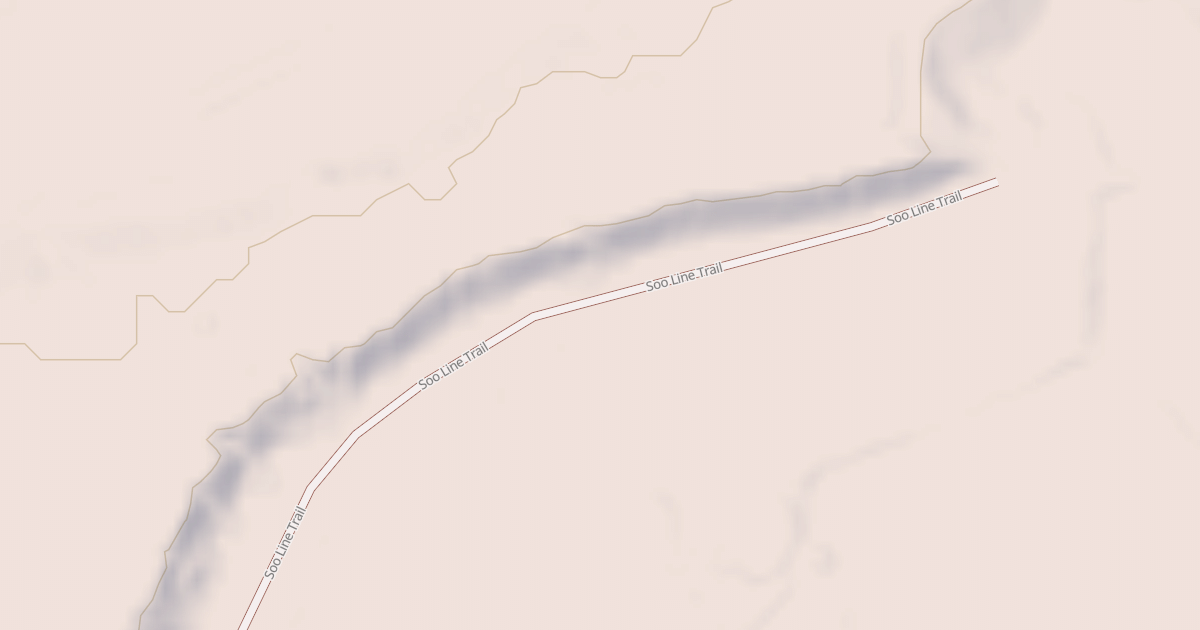 Map preview of Soo Pits Trails