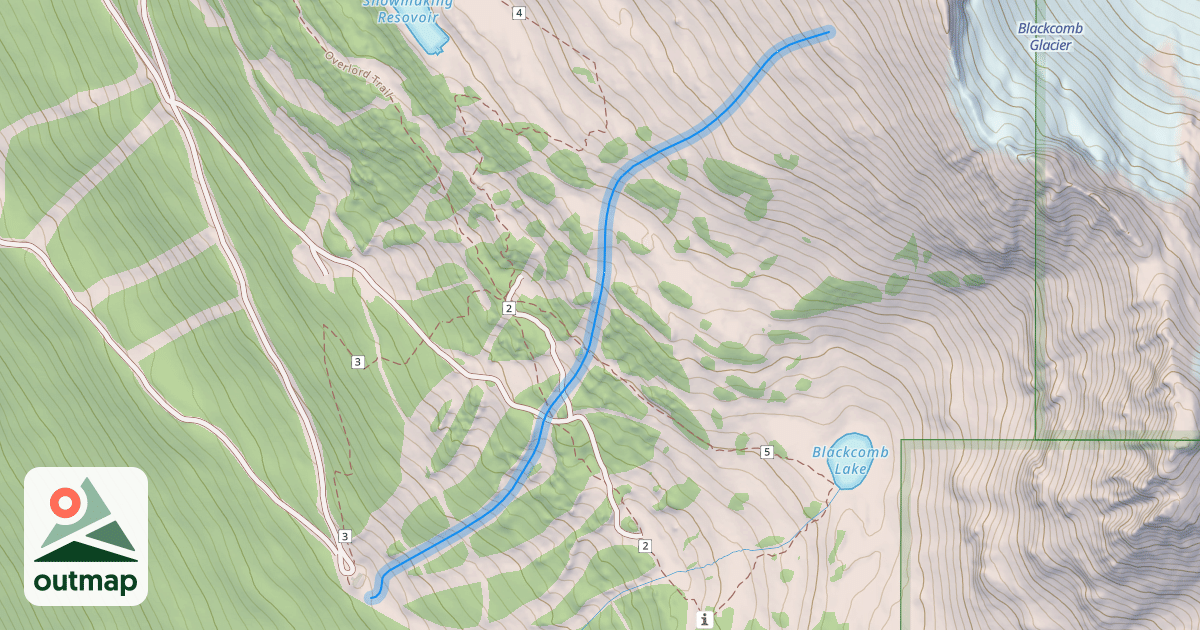 Map of Hugh's Heaven