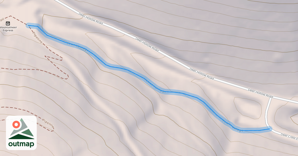 Map of Lower Village