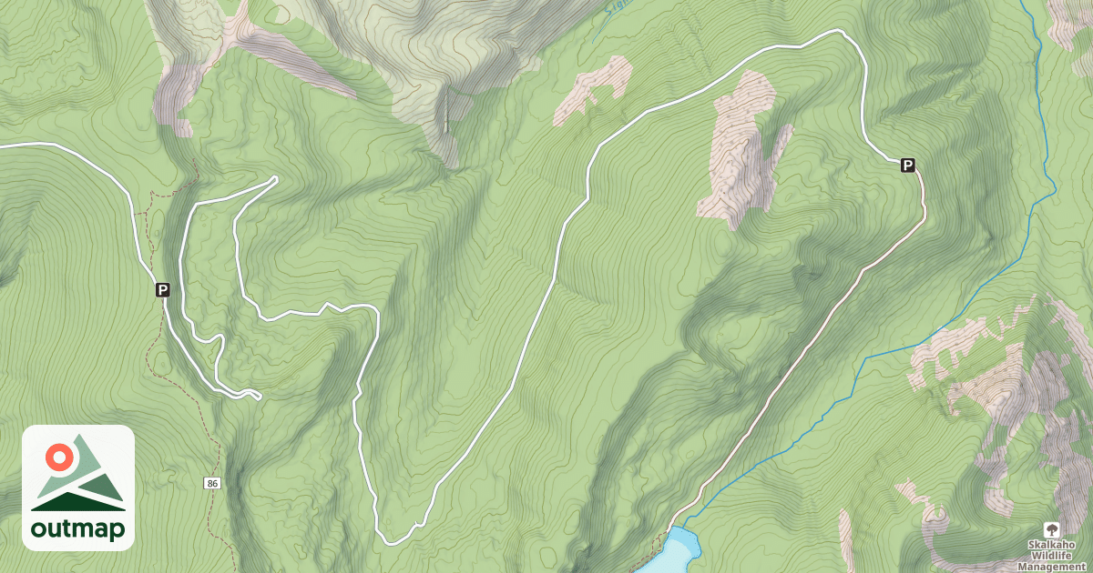 Map of (FDR) SIGNAL CREEK