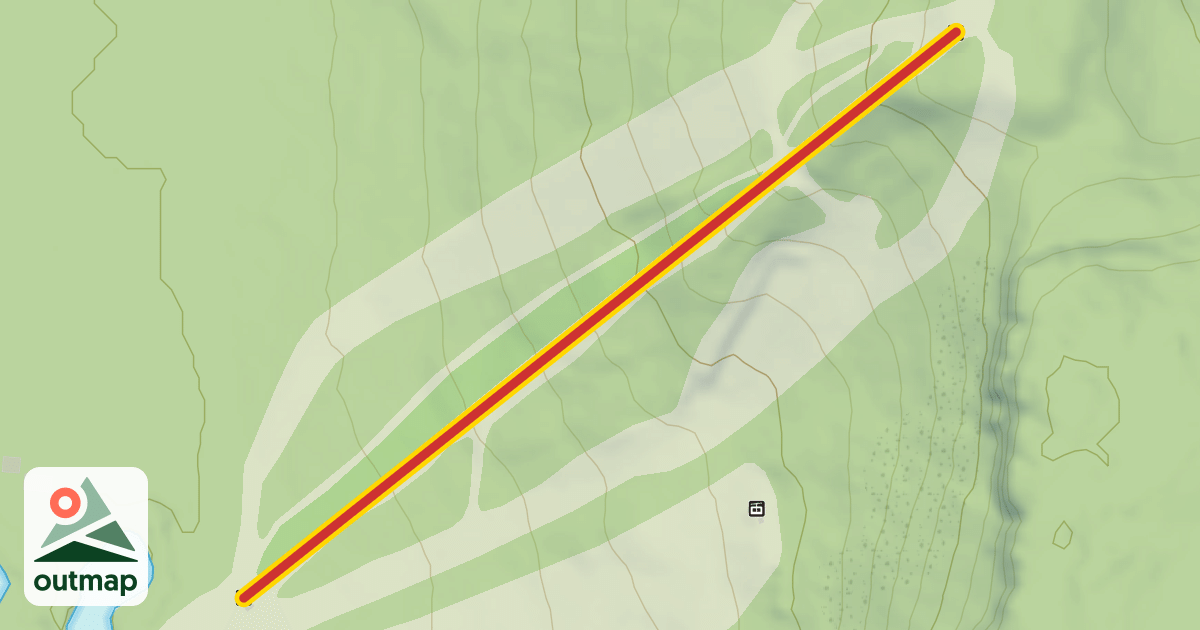 Map of South Double Chair