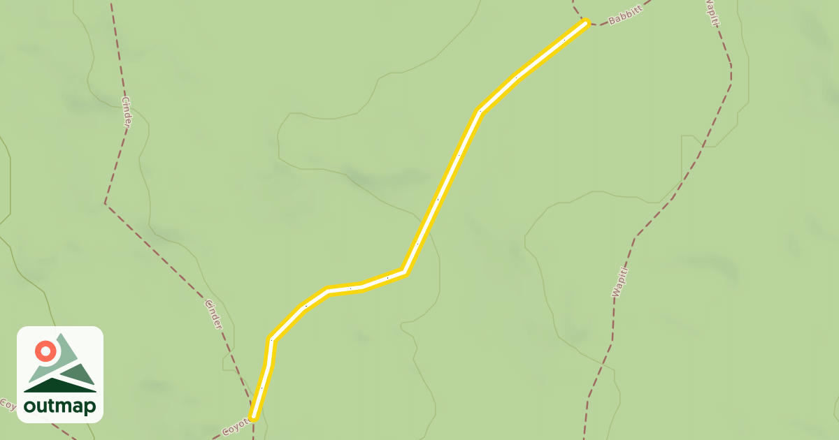 Map of Coyote
