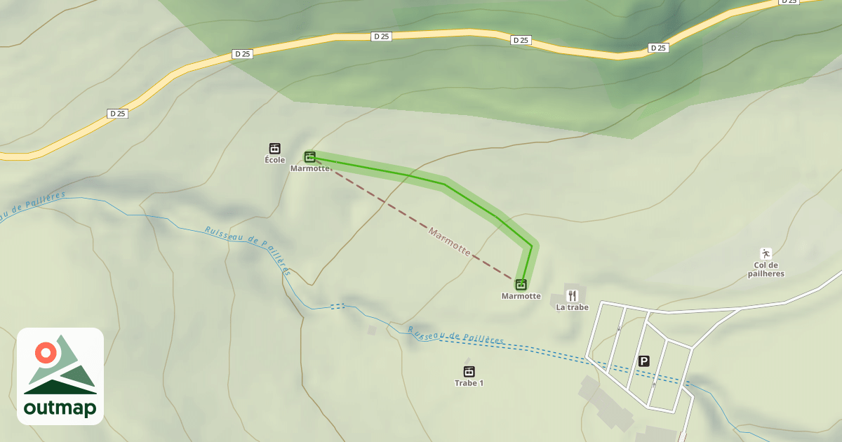 Map of Tapis