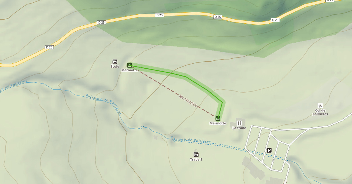 Map preview of Tapis
