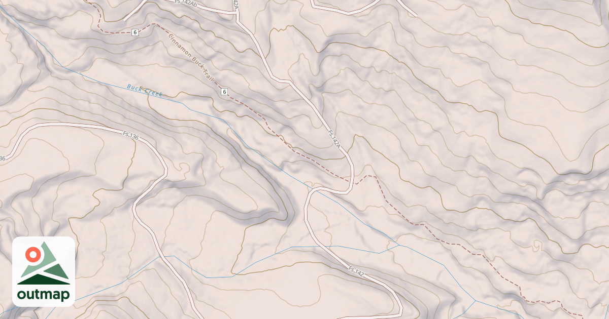 Map of Cinnamon Buck