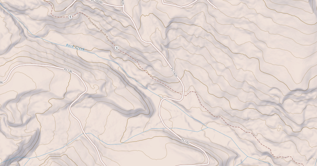 Map preview of Cinnamon Buck