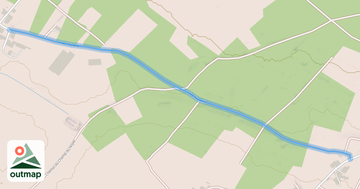 Map of Chez Durand