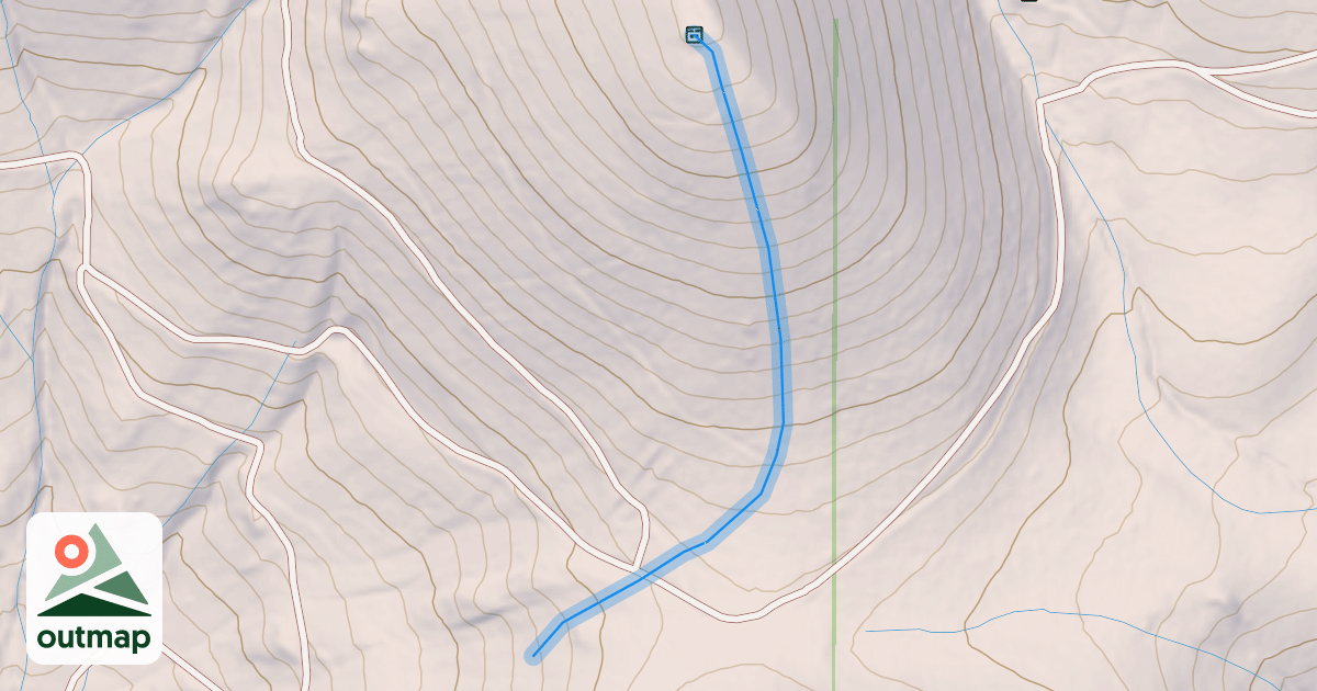 Map of Sugar Pine
