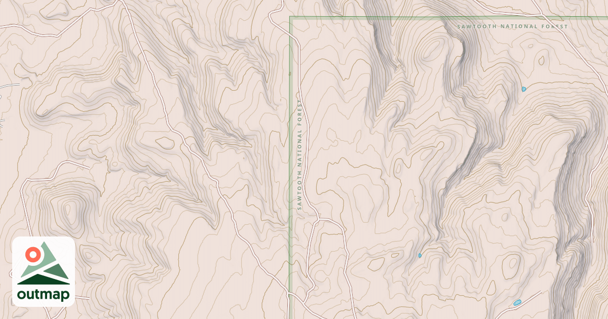 Map of HUJA HUNU?U ROAD