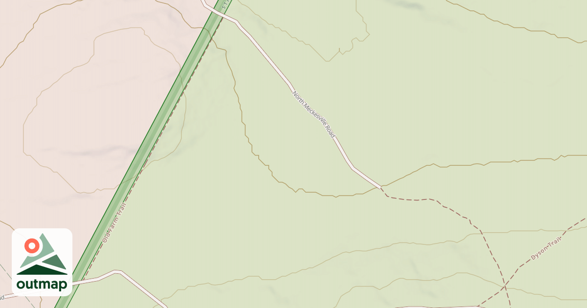 Map of Dixon Miller Recreation Area
