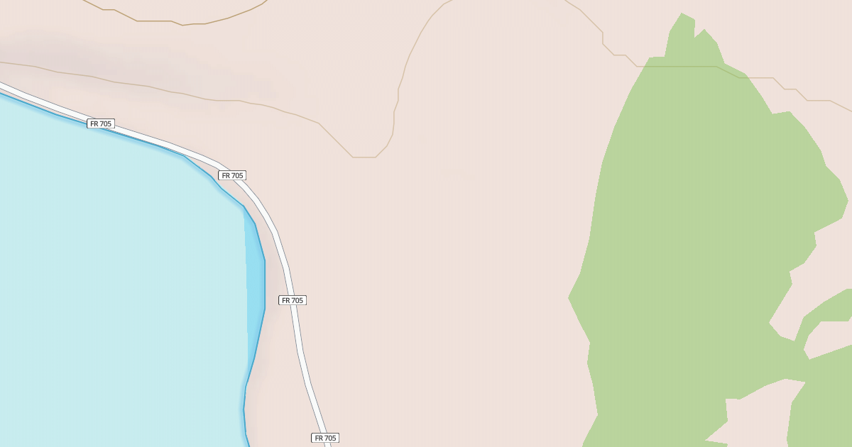 Map preview of OVERLAND RES SPUR