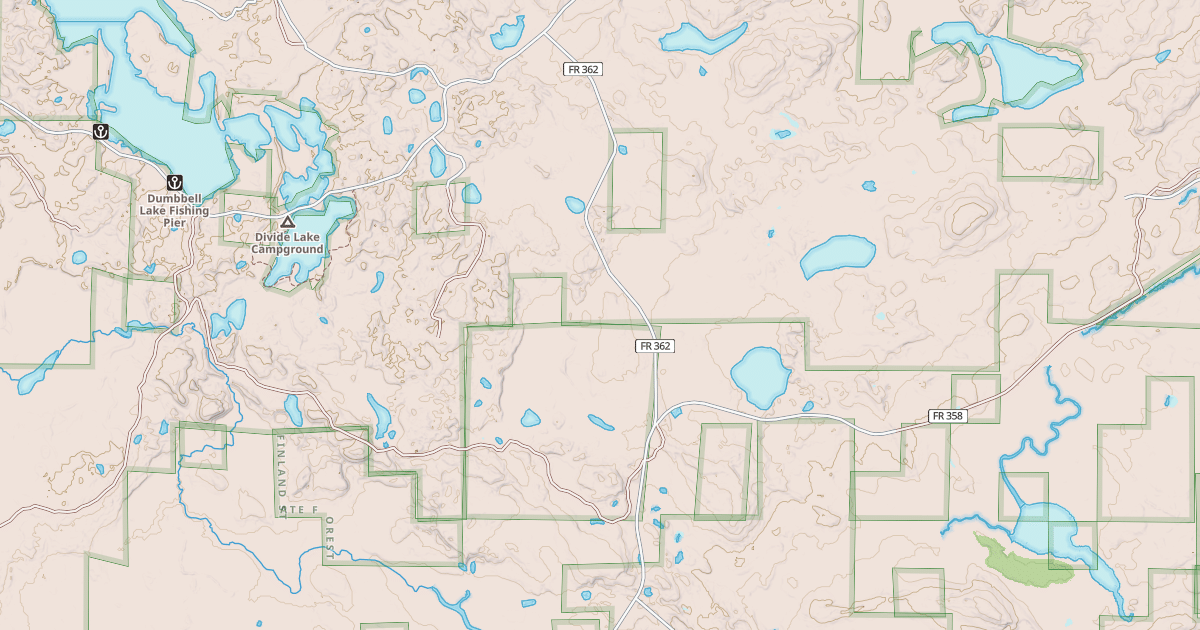 Map preview of MANITOU