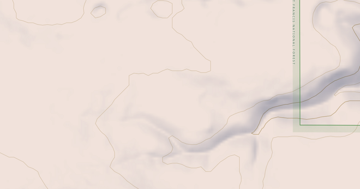 Map preview of USFS Motor Vehicle Use Map Roads {E6EFA6B5-194A-4379-B96F-1DFF86D238A0}