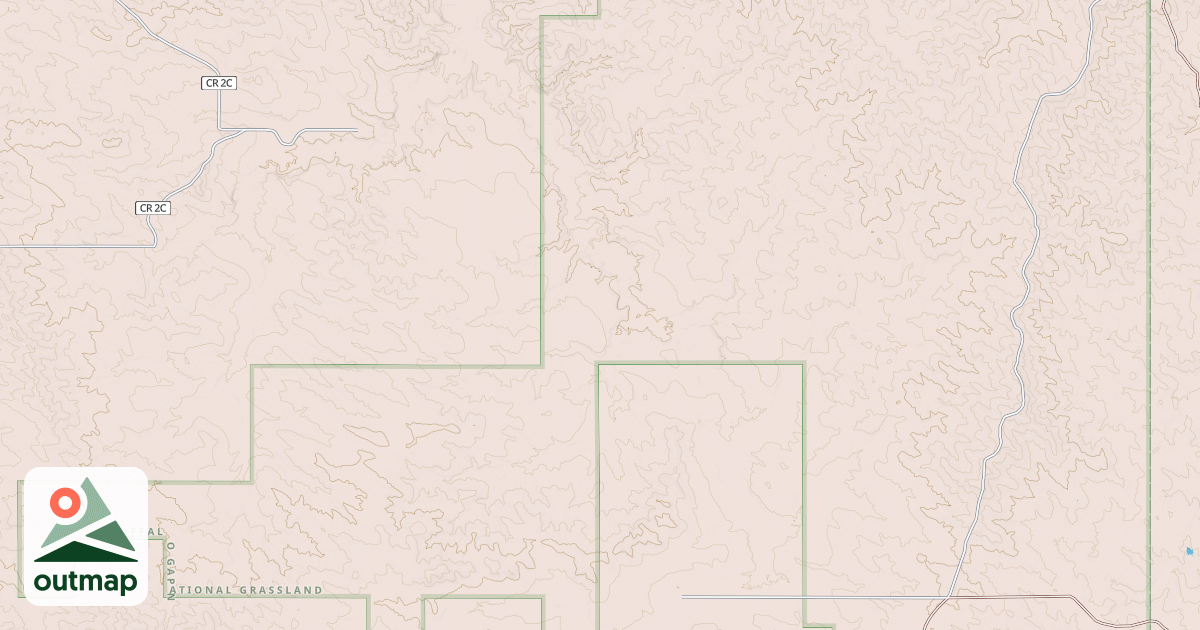 Map of HAY CANYON