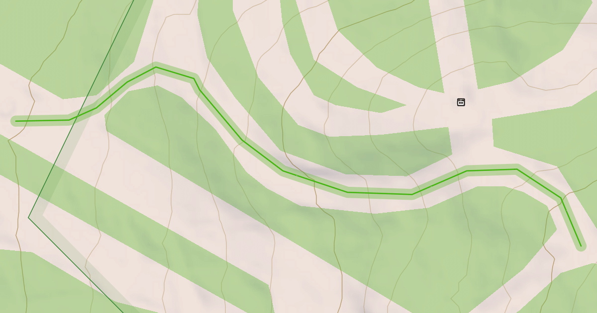 Map preview of Sams Run