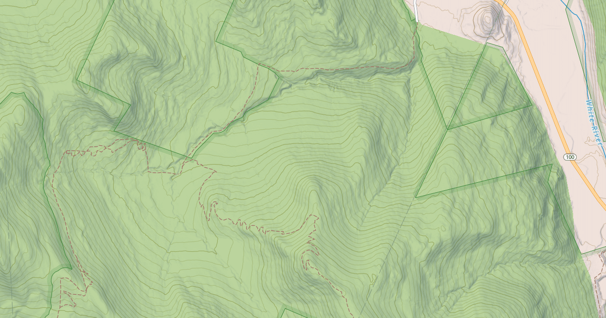 Map preview of Tunnel Brook