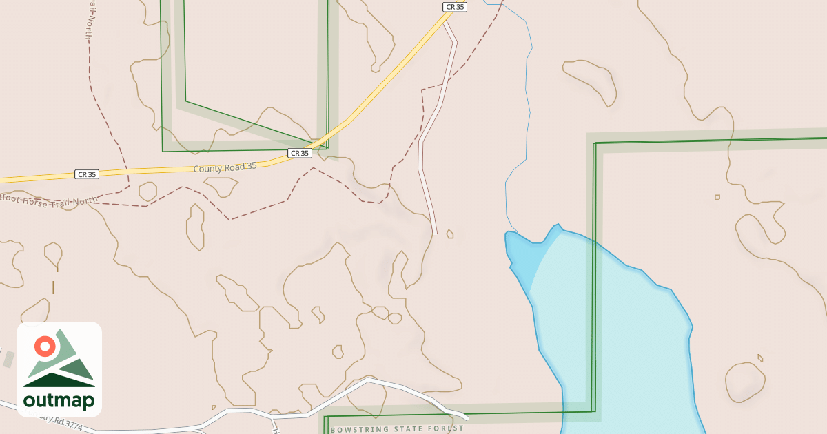 Map of DNR BOAT HOUSE ROAD, CFS