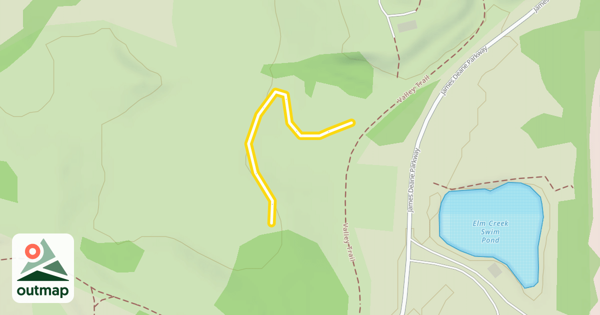 Map of Valley Trail