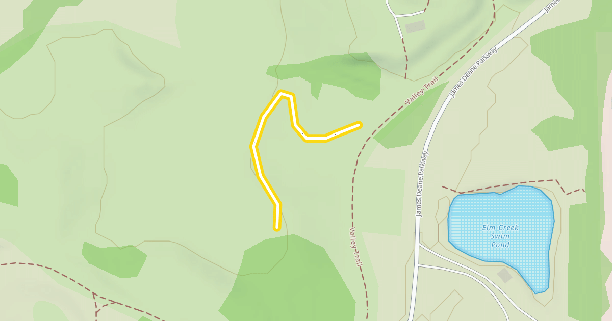 Map preview of Valley Trail