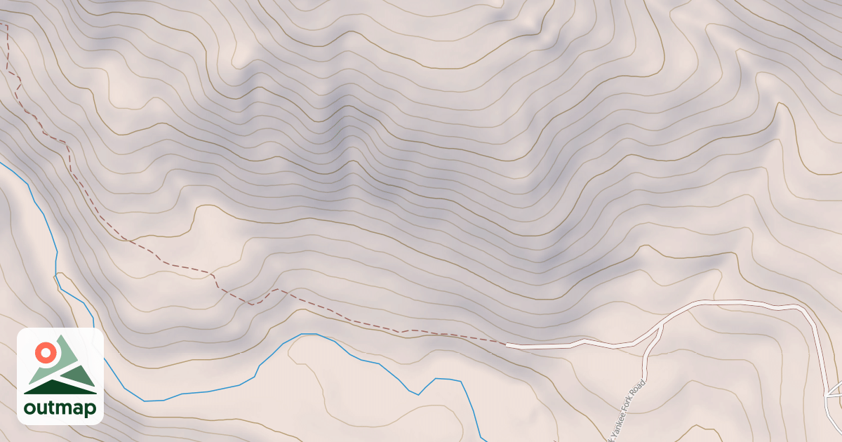 Map of USFS Motor Vehicle Use Map Trails 344