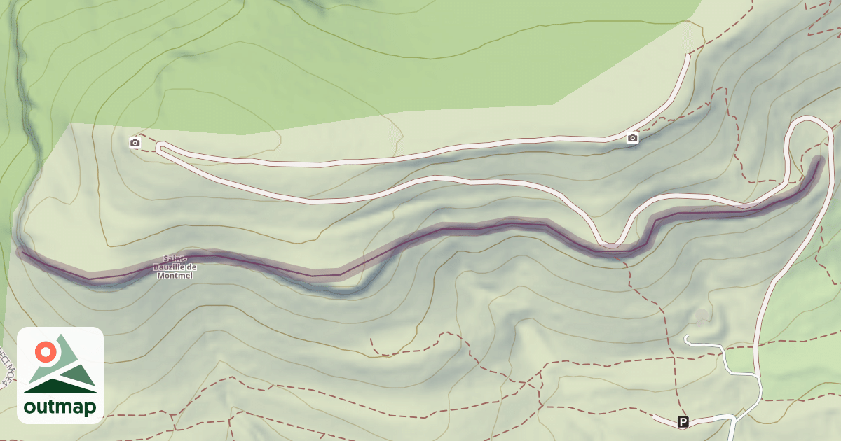 Map of Climbing Area