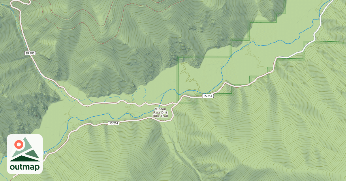 Map of HOPE VALLEY