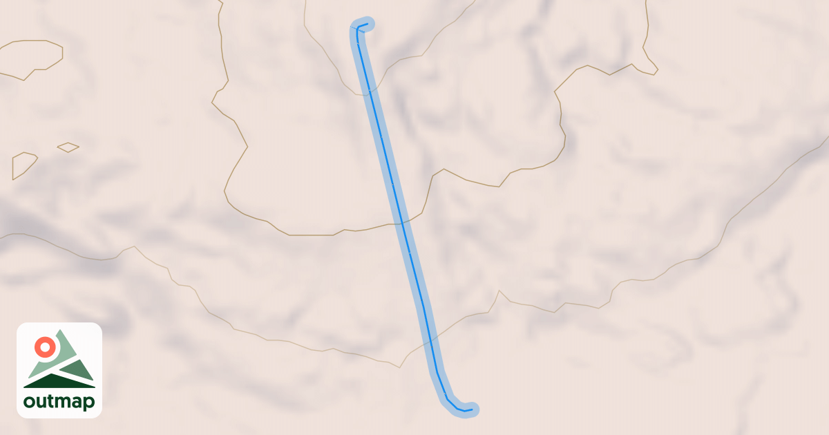 Map of Gwen's Fun Run