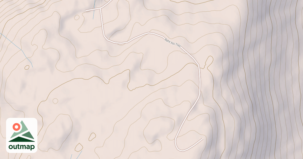 Map of BAHT ATV TRAIL